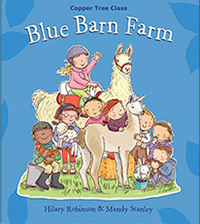 Blue Barn Farm, by Hilary Robinson and illustrations by Mandy Stanley