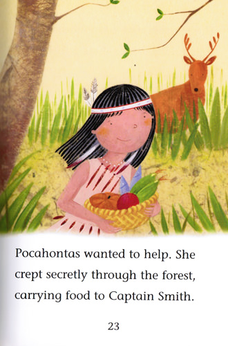 Illustration from Pocahontas the Peacemaker