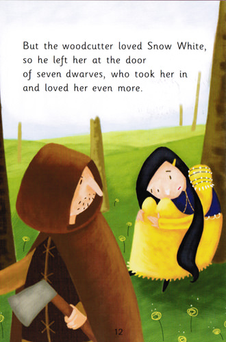 Illustration from Snow White and the Enormous Turnip